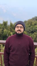 Portrait in Darjeeling winter clothes