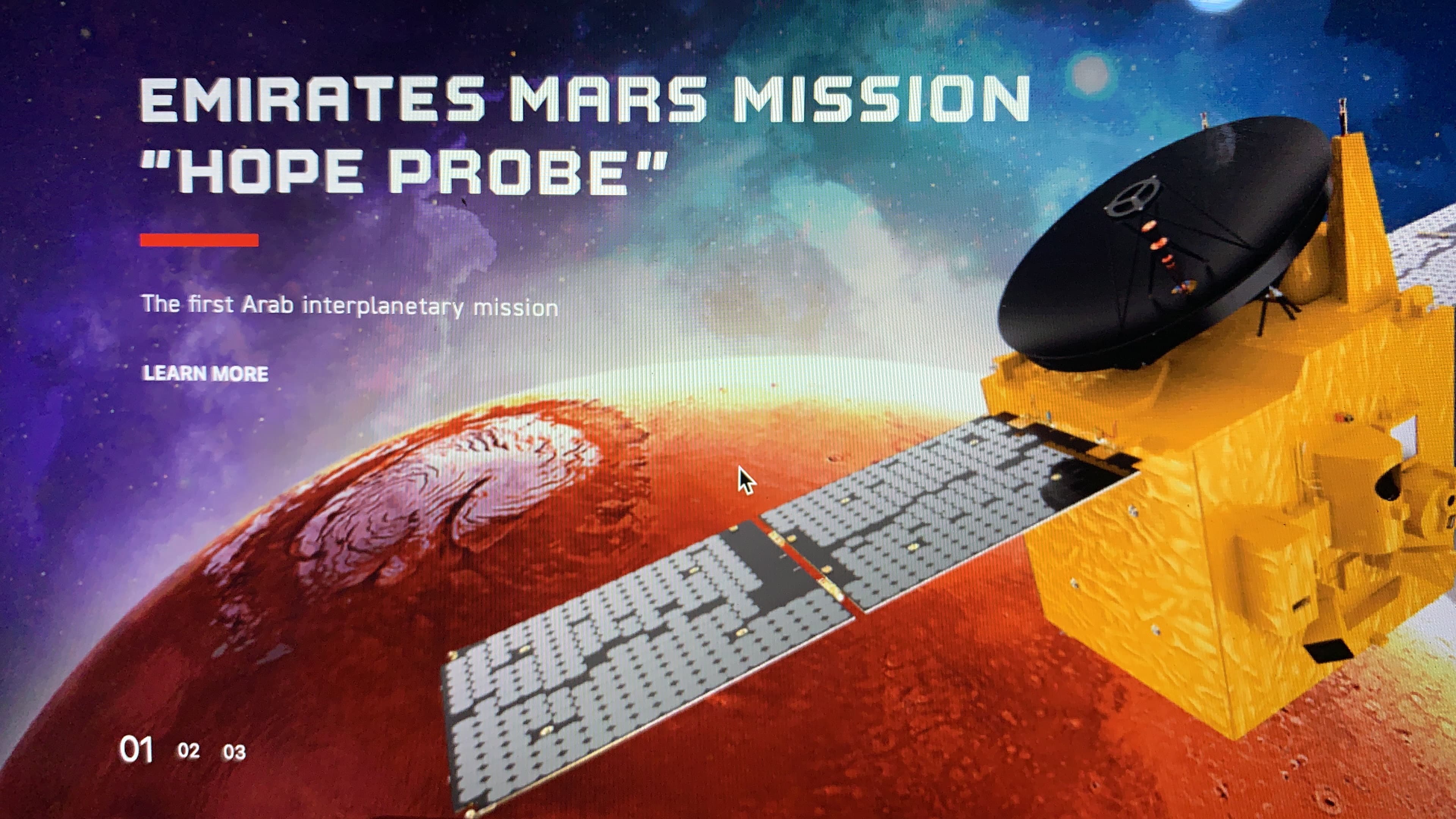 Emirates Mars Mission team and launch work