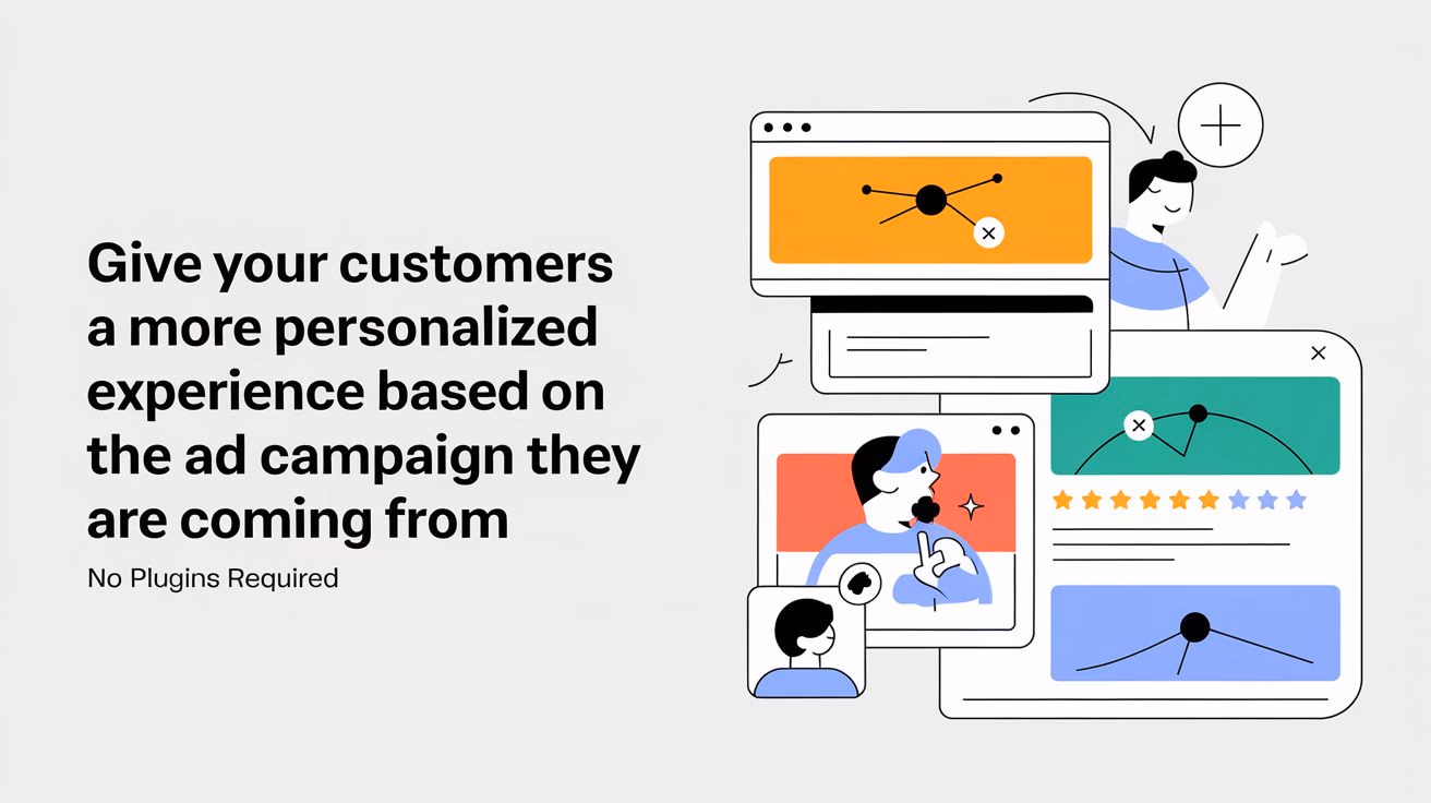 Personalized experience based on ad campaign article cover